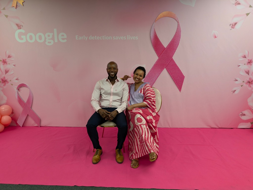 Perry at Google Breast Cancer Awareness event